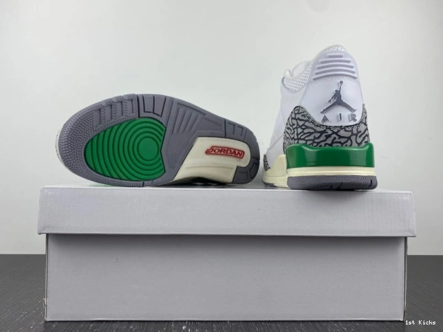 537 (W) EasyMatch Retro Lucky CK9246- 3 Green Jordan 0103